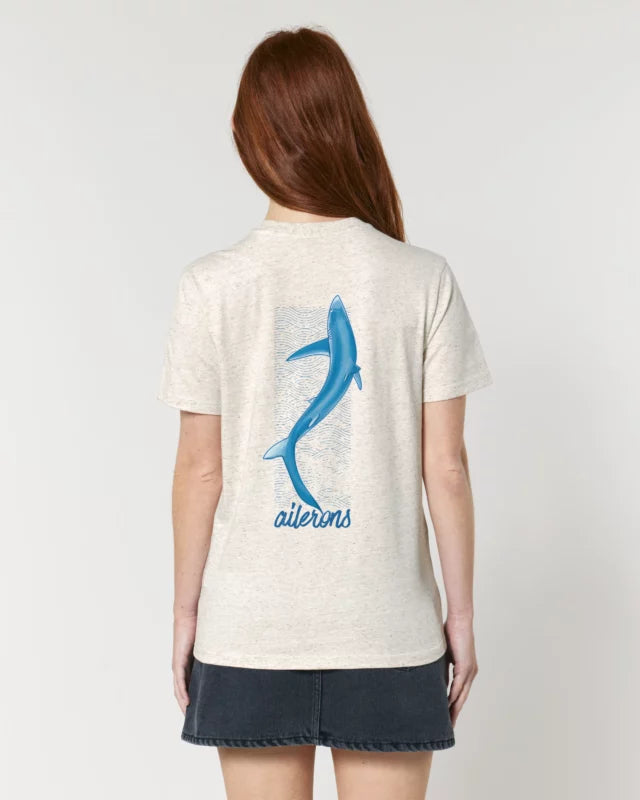 T-shirt Blue Shark
