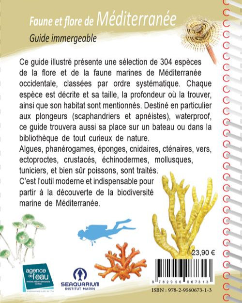 Guide Immergeable : Faune et Flore de Méditerranée – C. Girard